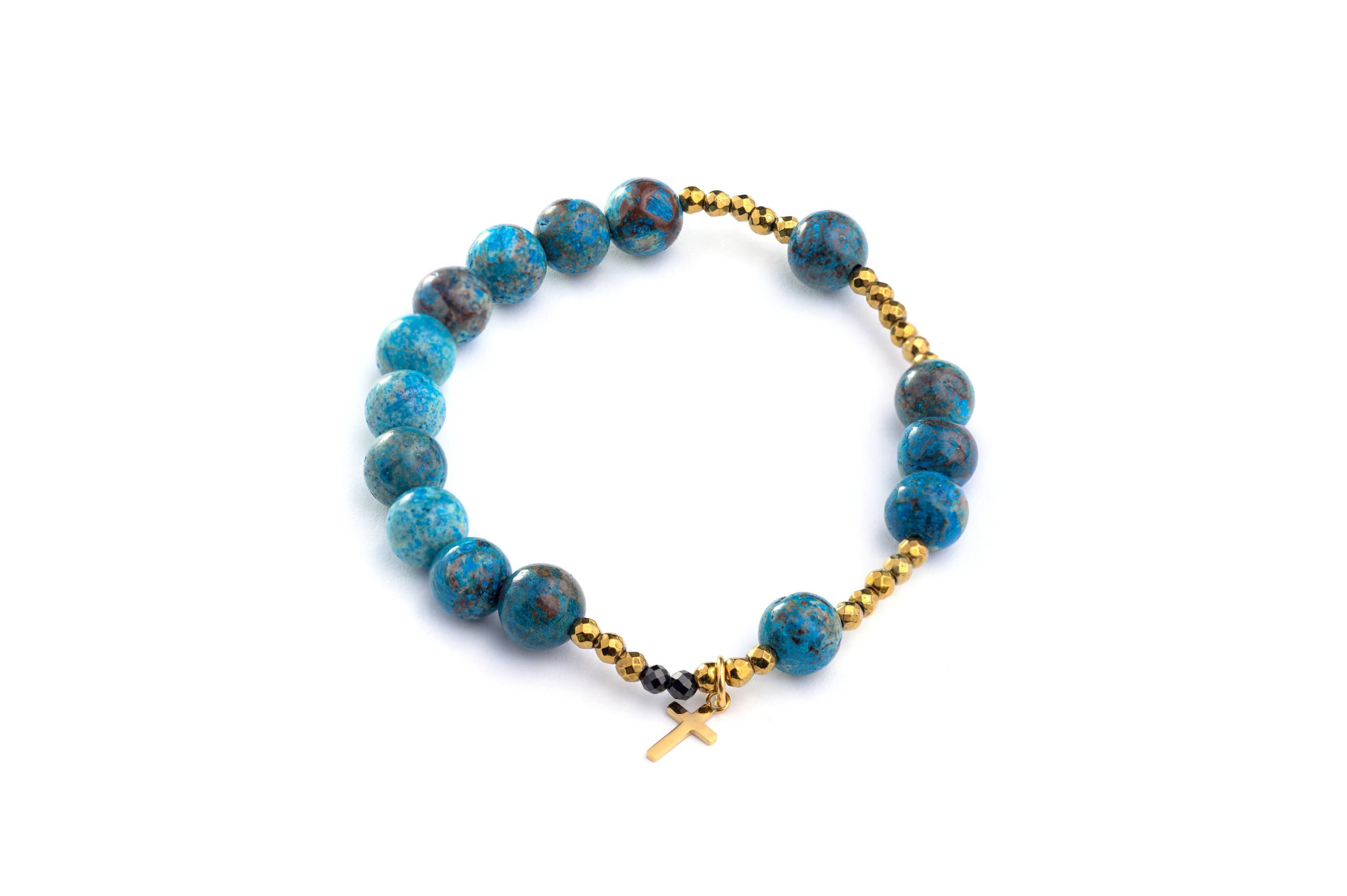 Bransoletka Różaniec Turkus - obrazek 2