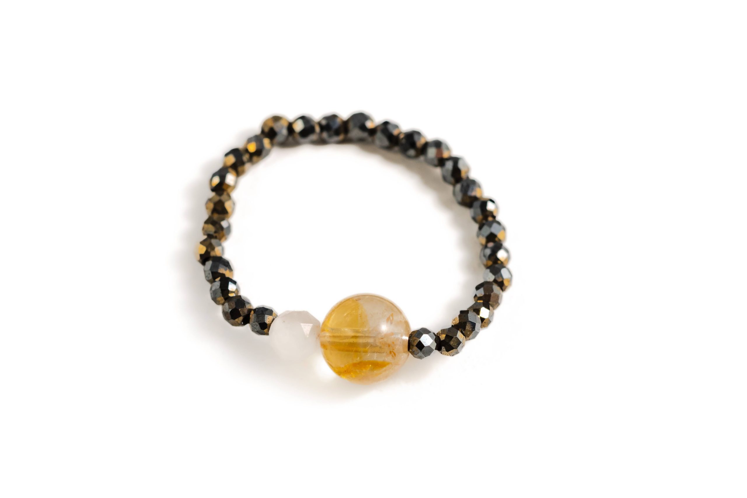 Delikatny pierścionek z Cytrynem