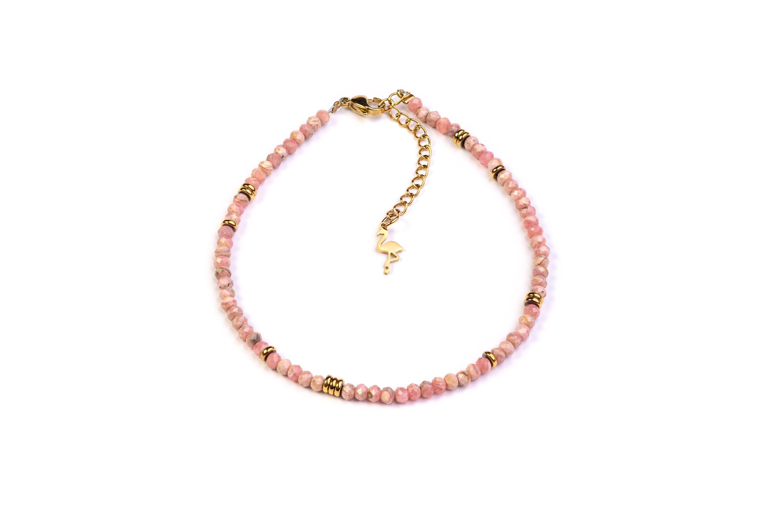 Bransoletka na nogę z Flamingiem