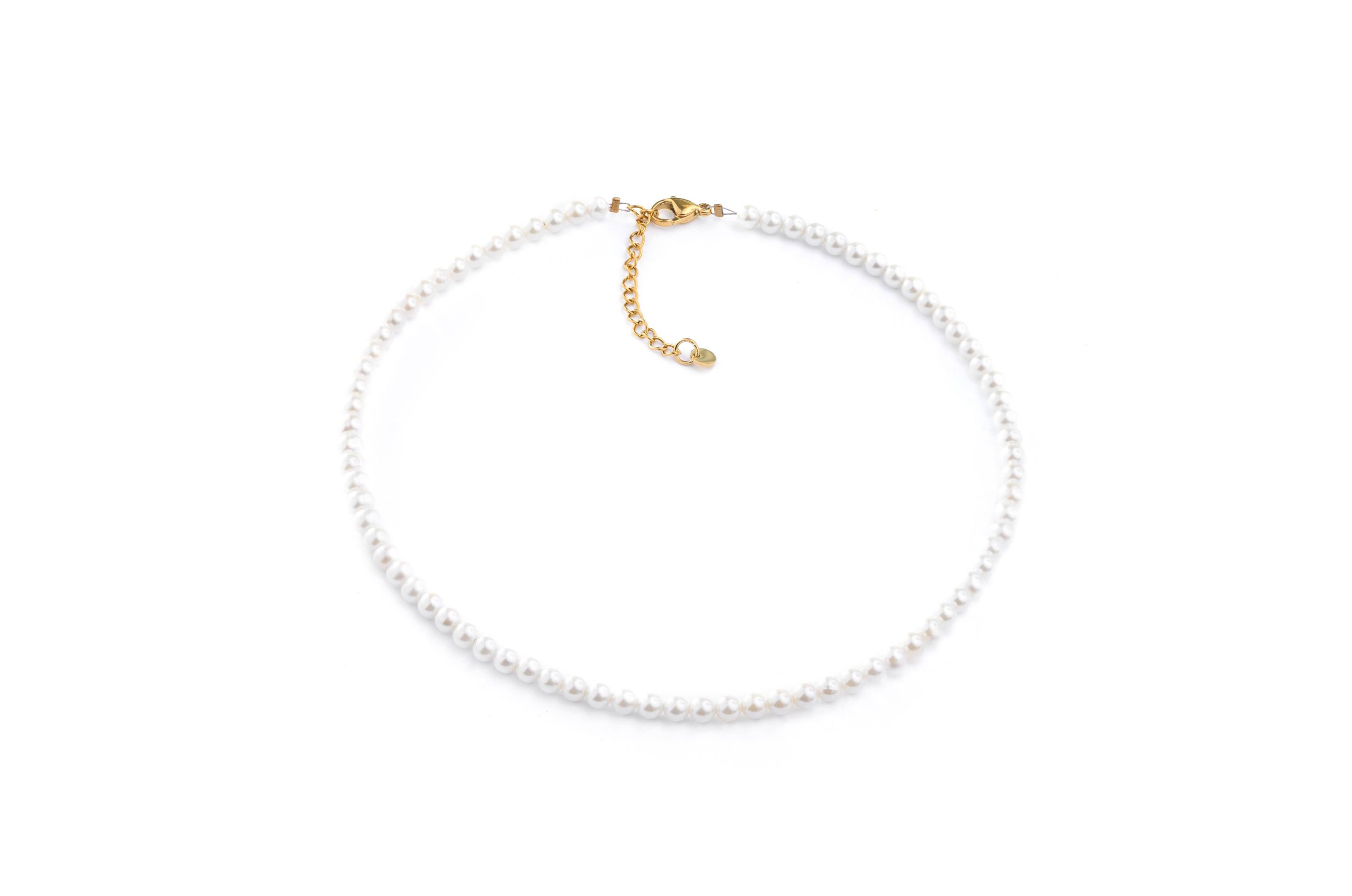 Naszyjnik choker z pereł