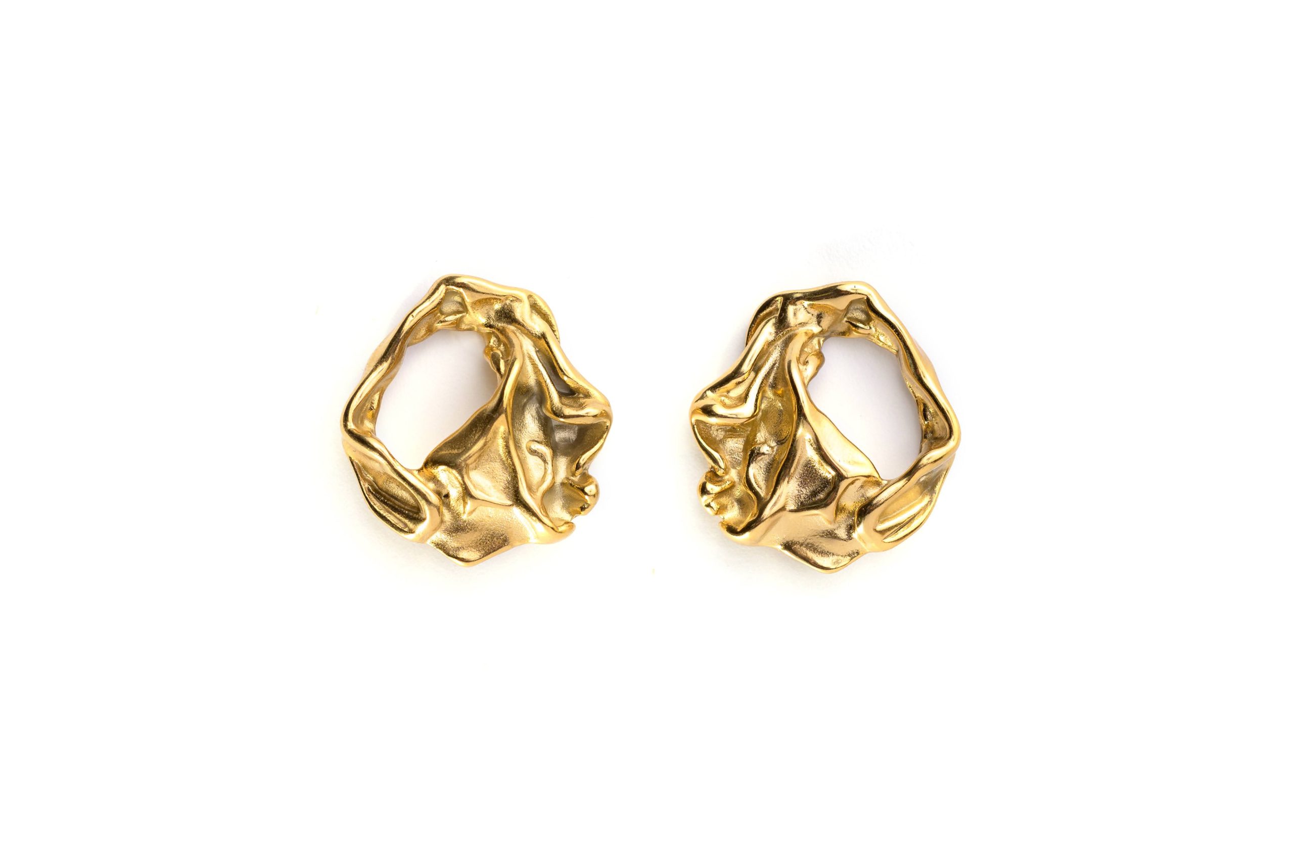 Kolczyki sztyfty nieregularne