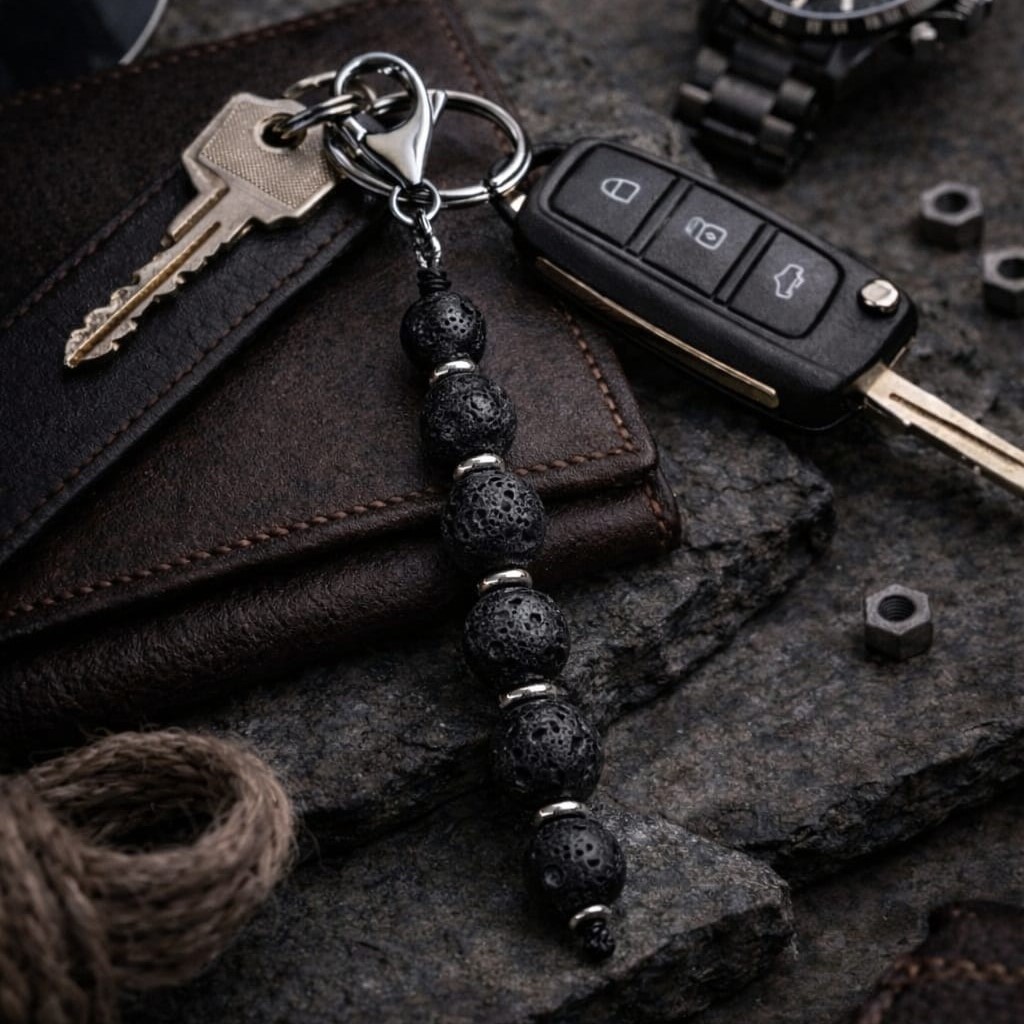 Zawieszka brelok Lawa wulkaniczna