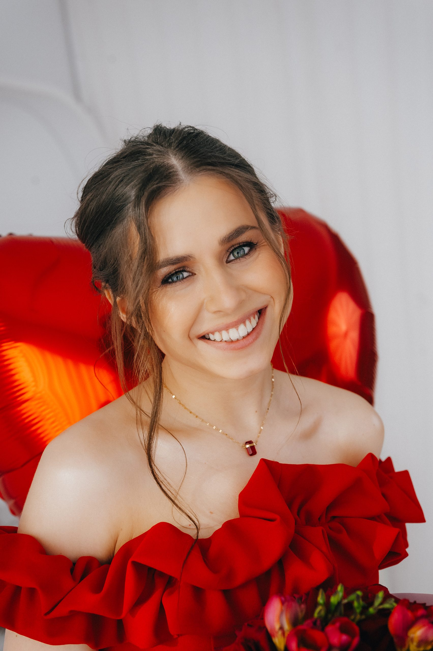 Naszyjnik z czerwonym Kwarcem - obrazek 4