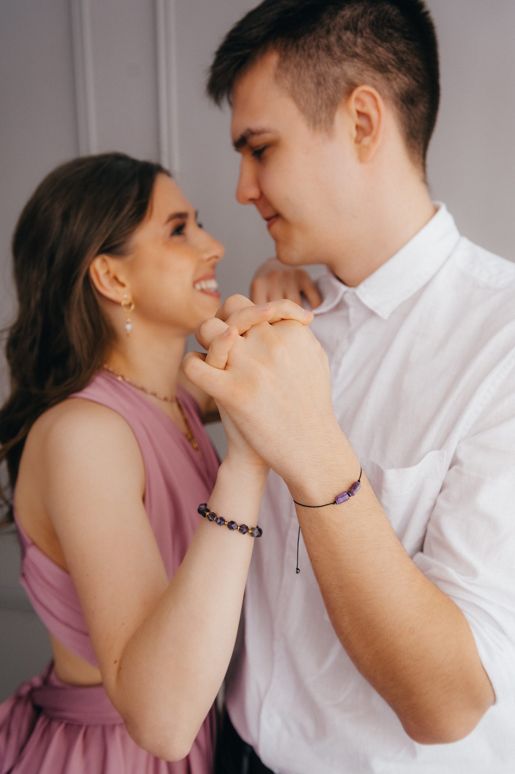 Bransoletki dla Par AMETYST - obrazek 2