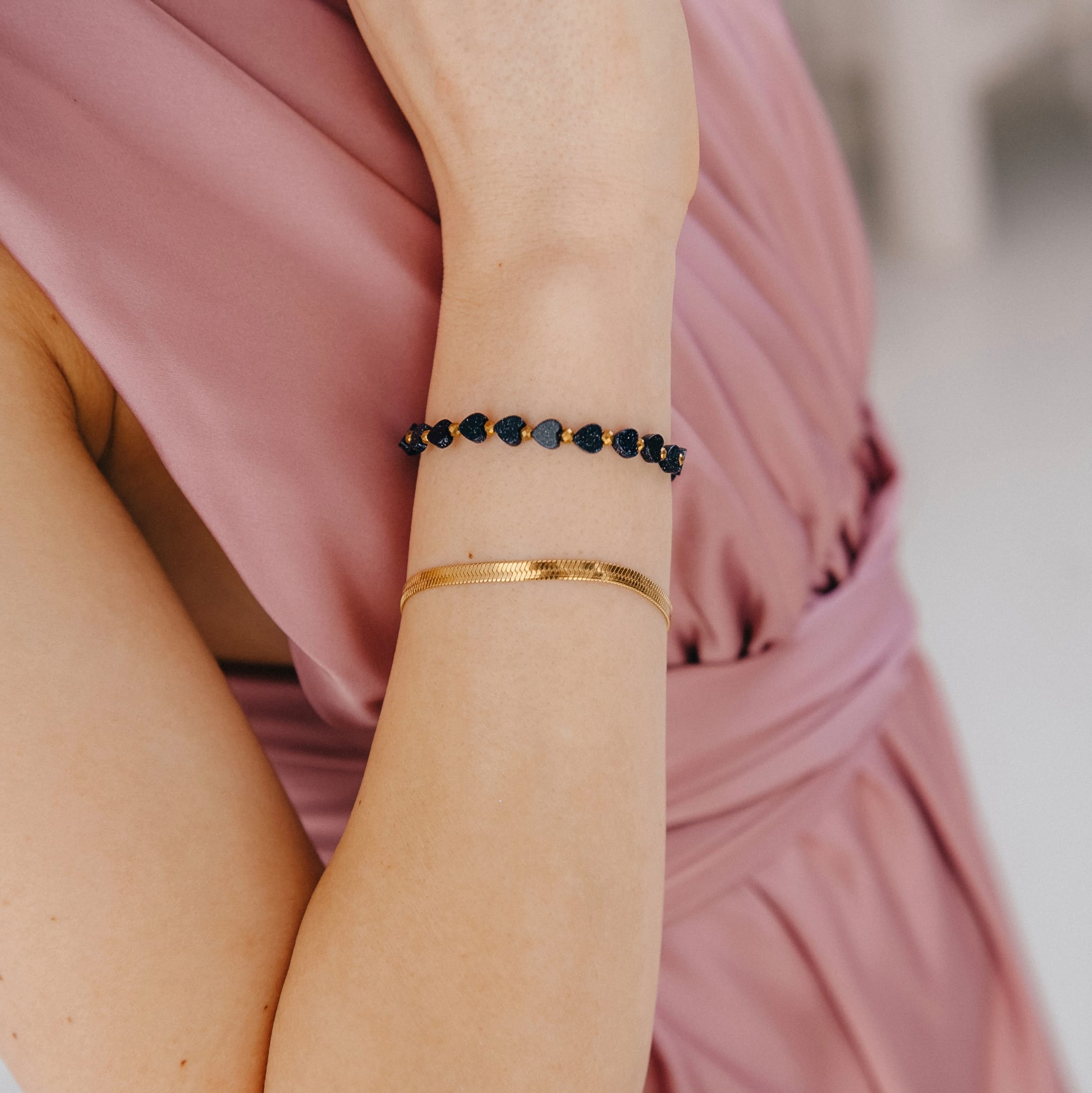 Bransoletka serduszka NOC KAIRU