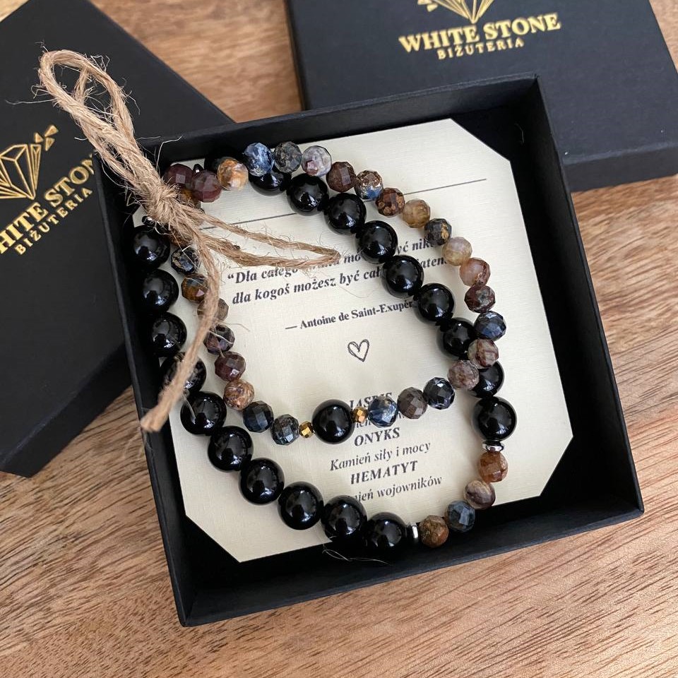 Bransoletki dla Par JASPIS - obrazek 4