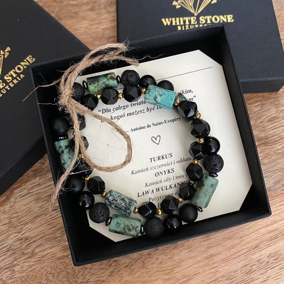 Bransoletki dla Par TURKUS - obrazek 4