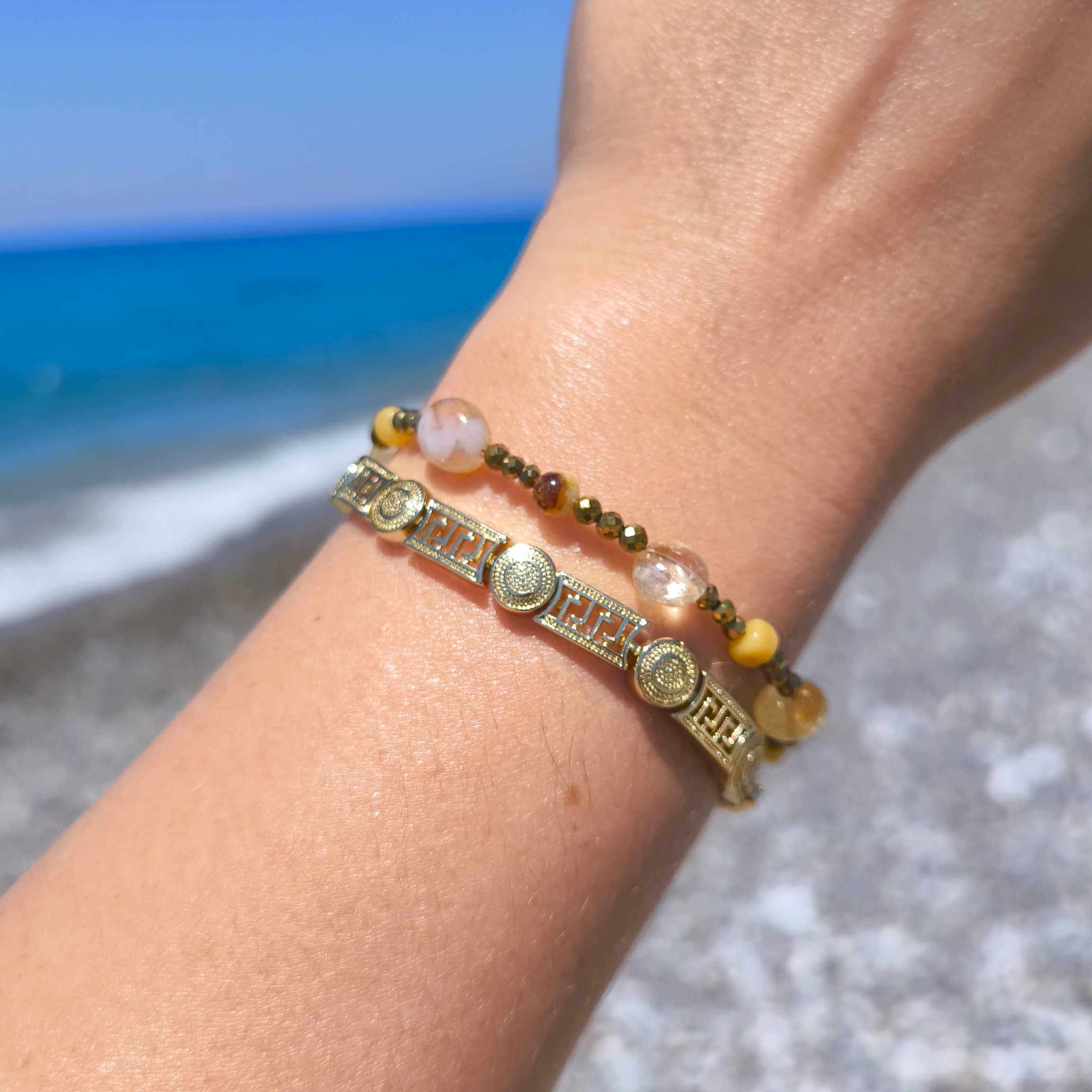 Złota bransoletka "Faraon" - obrazek 2