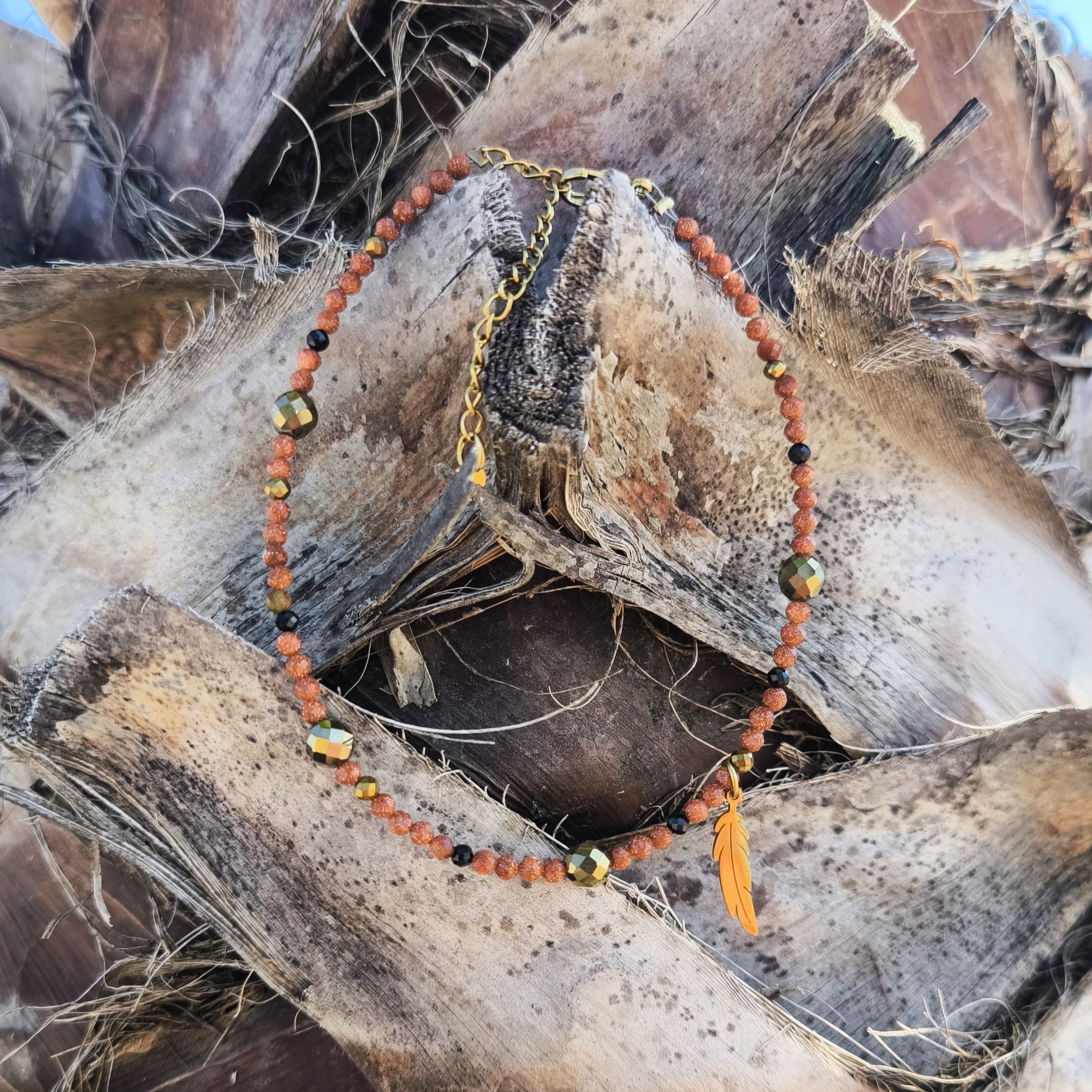 Bransoletka na nogę z Paskiem Pustyni