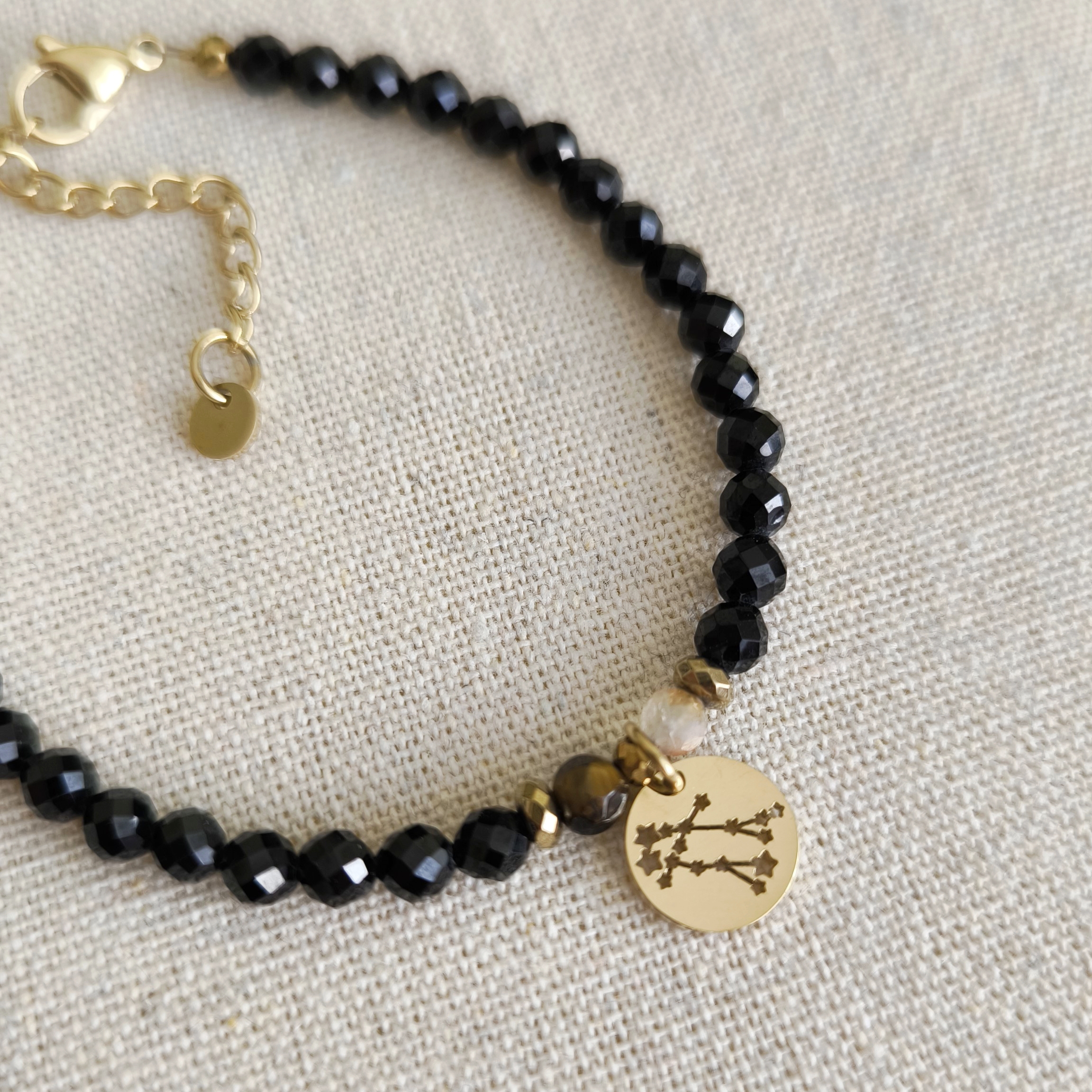 Bransoletka zodiakalna z zawieszką BLIŹNIĘTA