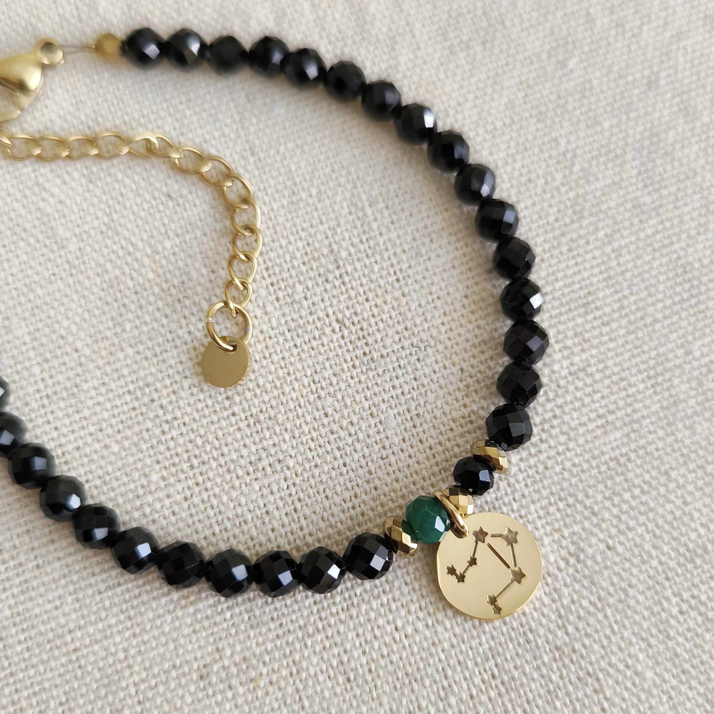 Bransoletka zodiakalna z zawieszką WAGA