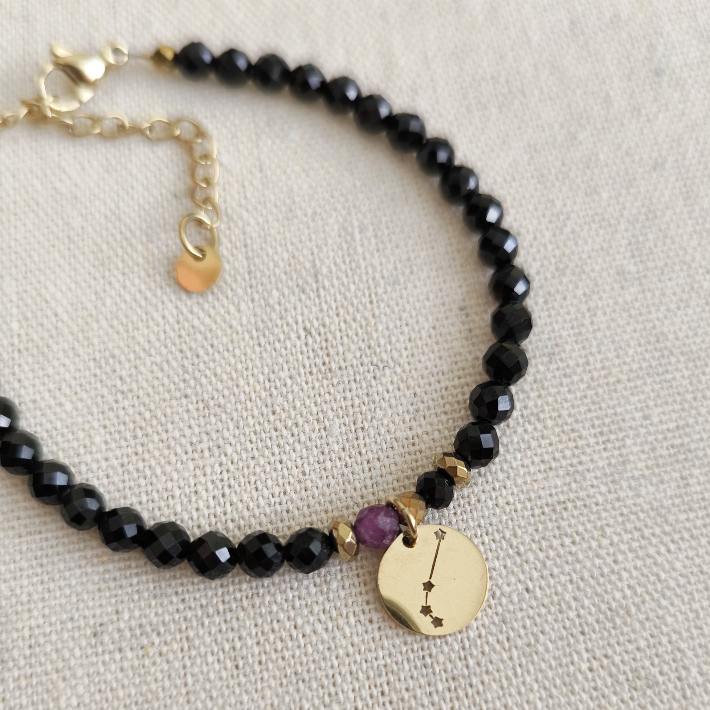 Bransoletka zodiakalna z zawieszką BARAN