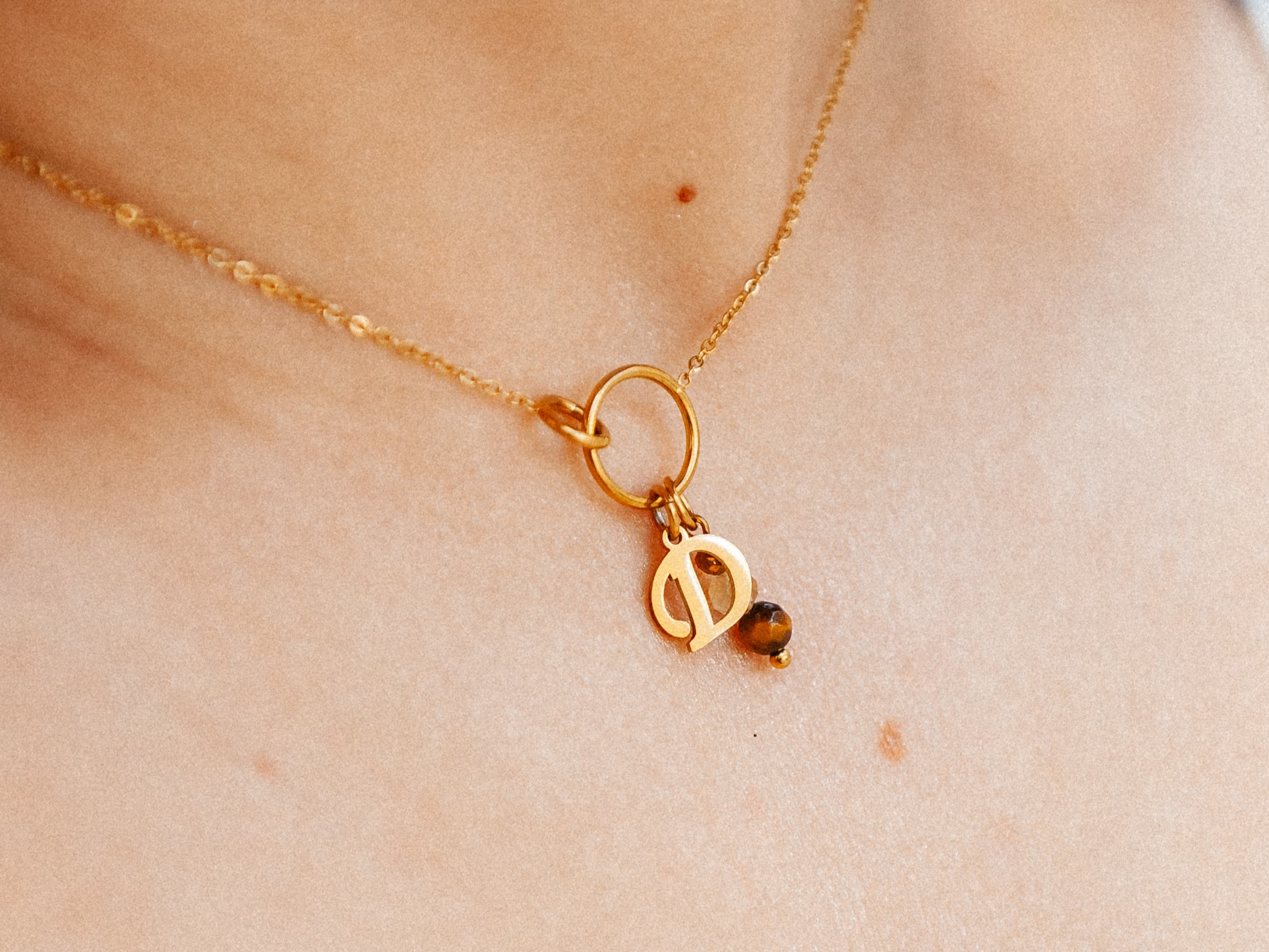 Naszyjnik Sukces i Bogactwo z Twoją literką