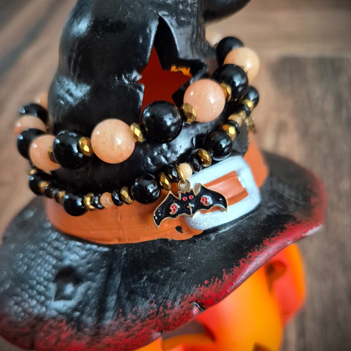 Bransoletka HALLOWEN kule - obrazek 3