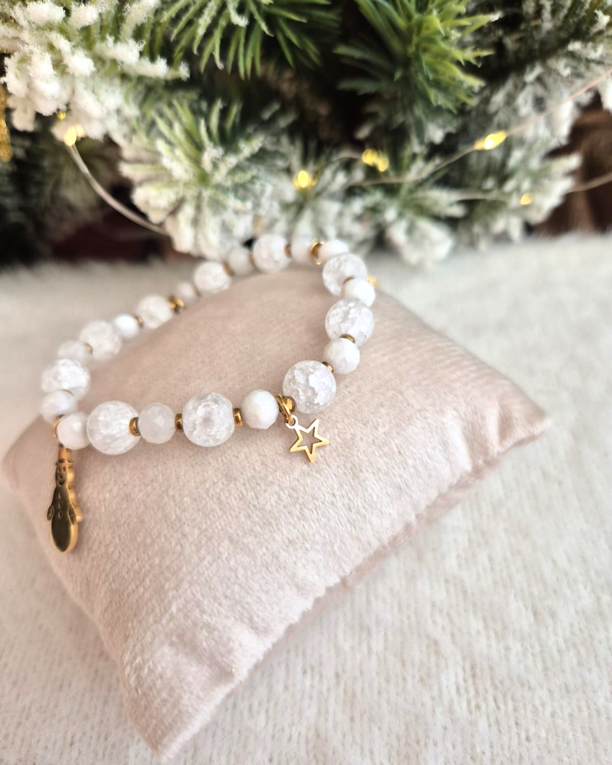 Bransoletka Winter Magic z zawieszkami