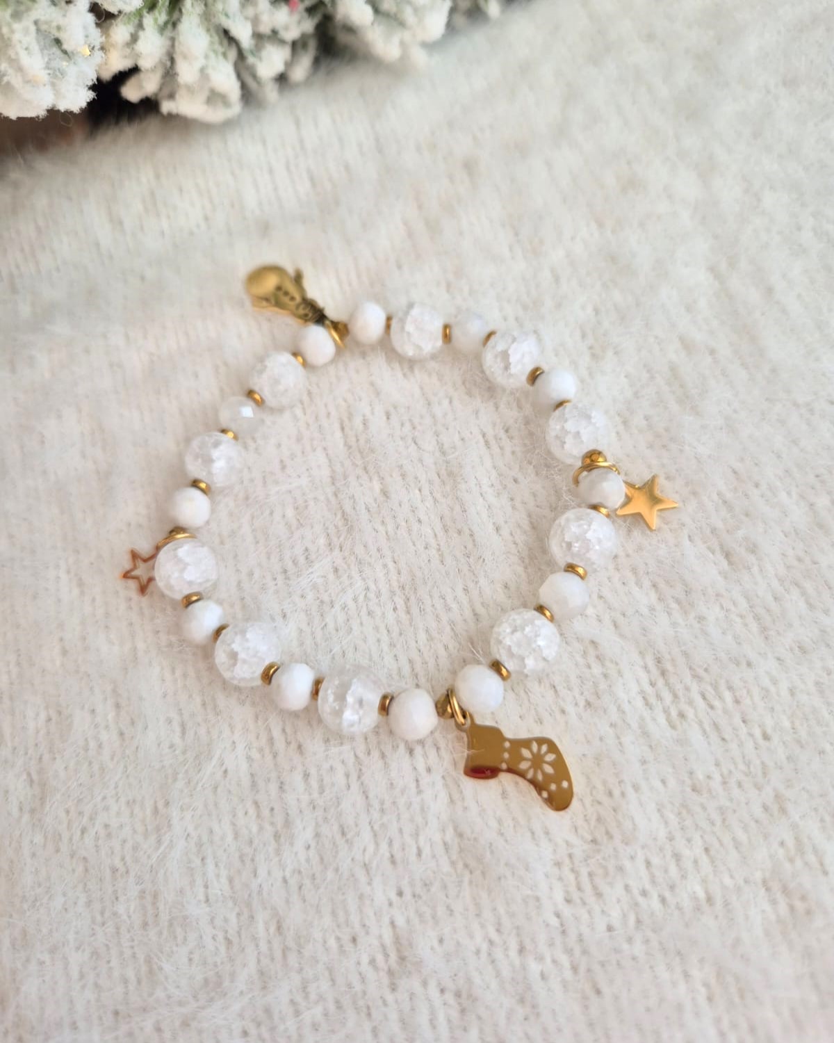 Bransoletka Winter Magic z zawieszkami - obrazek 5