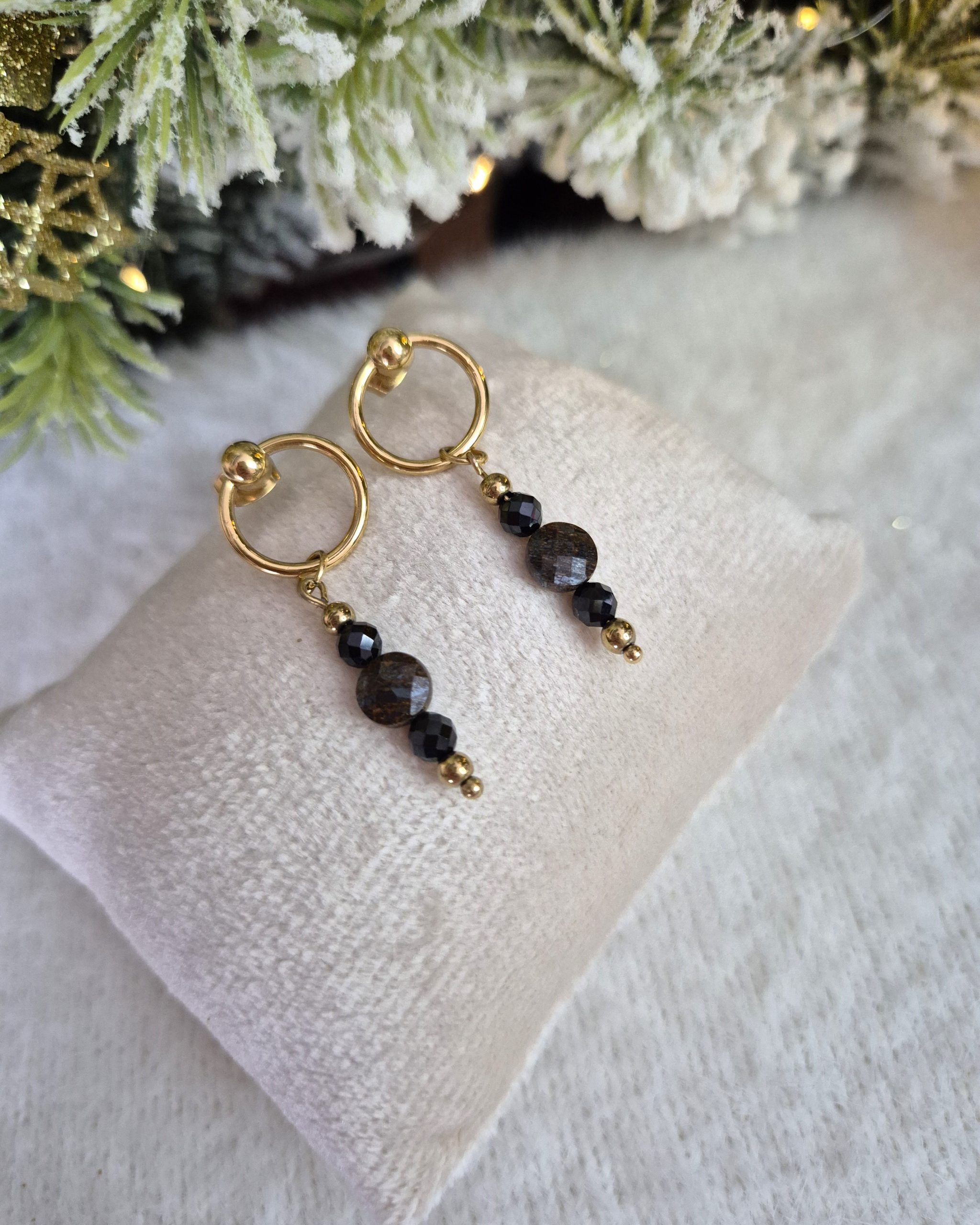 Kolczyki Chocolate Star