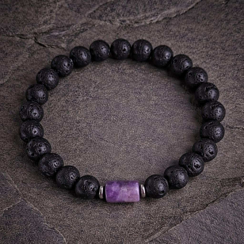Męska bransoletka Zodiakalna Ryby 2