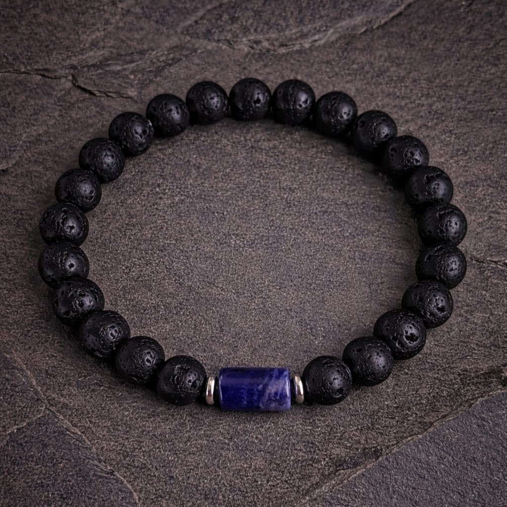 Męska bransoletka Zodiakalna Panna 2