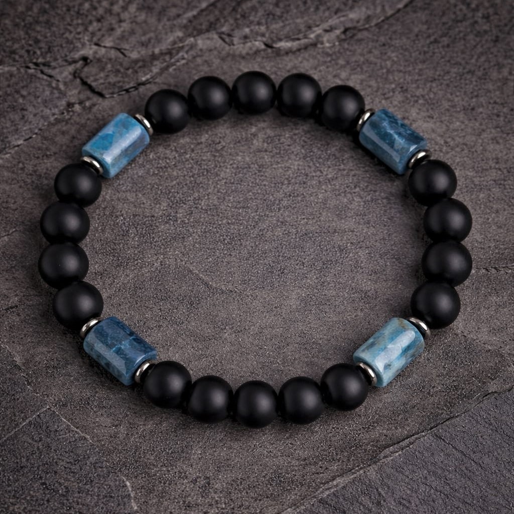 Męska bransoletka Zodiakalna Wodnik 3