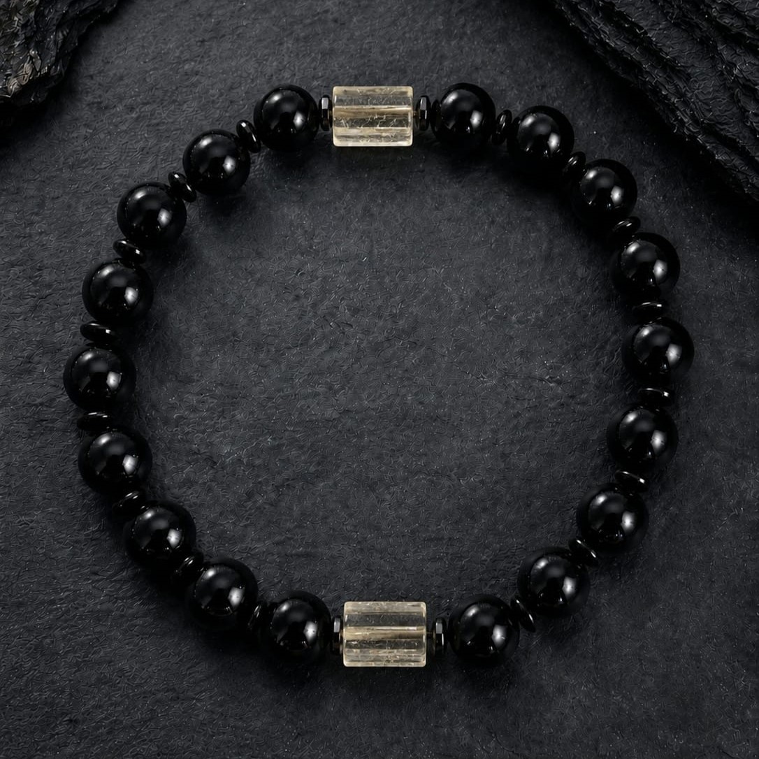 Męska bransoletka Zodiakalna Lew
